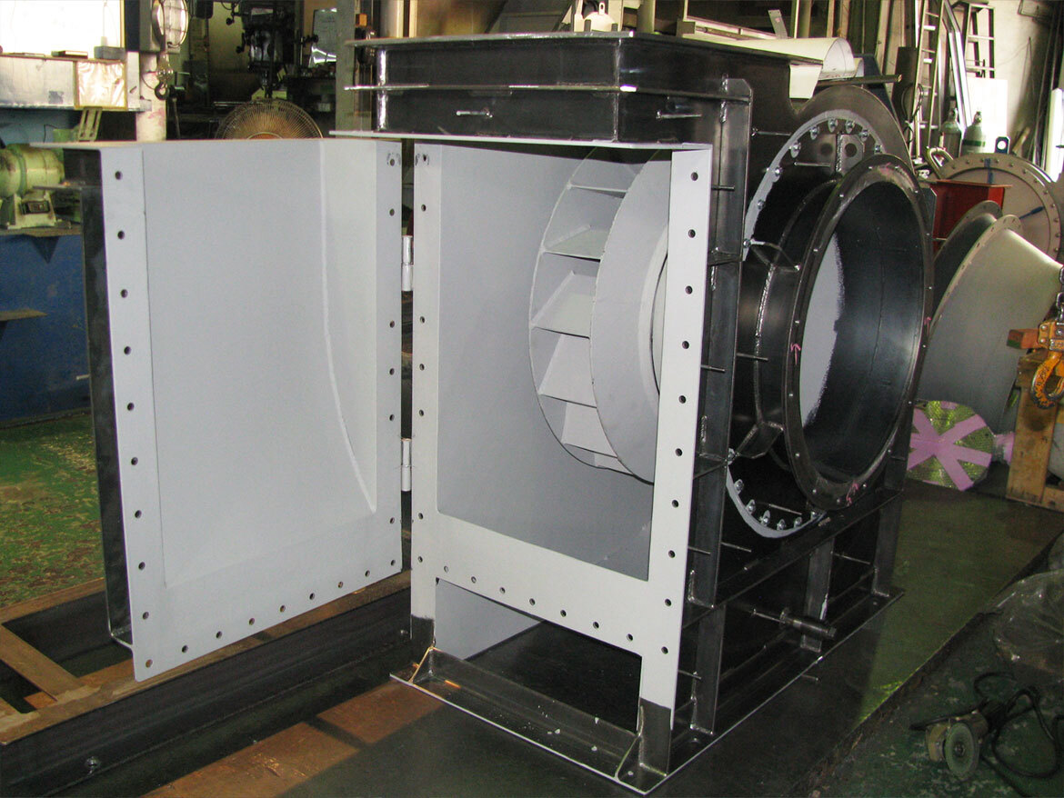 ケーシング点検口・掃除口（開口式）